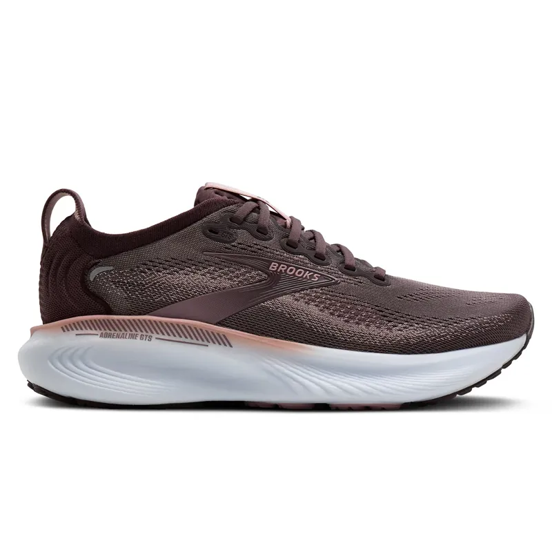 Brooks Women's Adrenaline GTS 25 Raisin/Woodrose/White