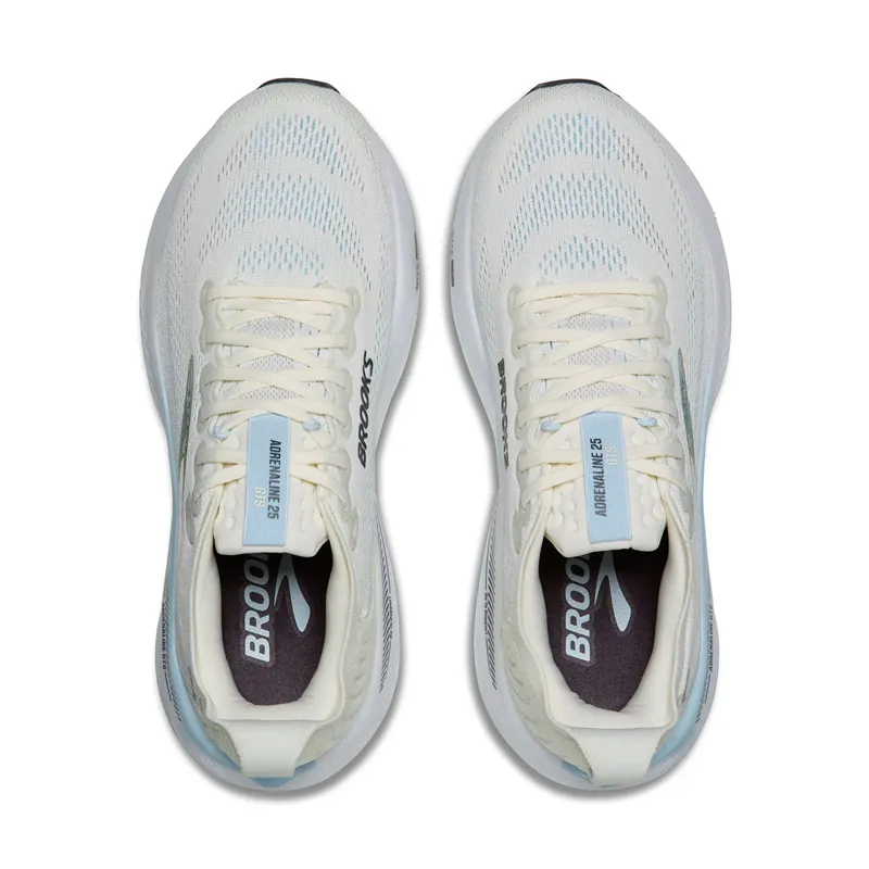 Brooks Women's Adrenaline GTS 25 Star White/Nantucket/Chrome-7