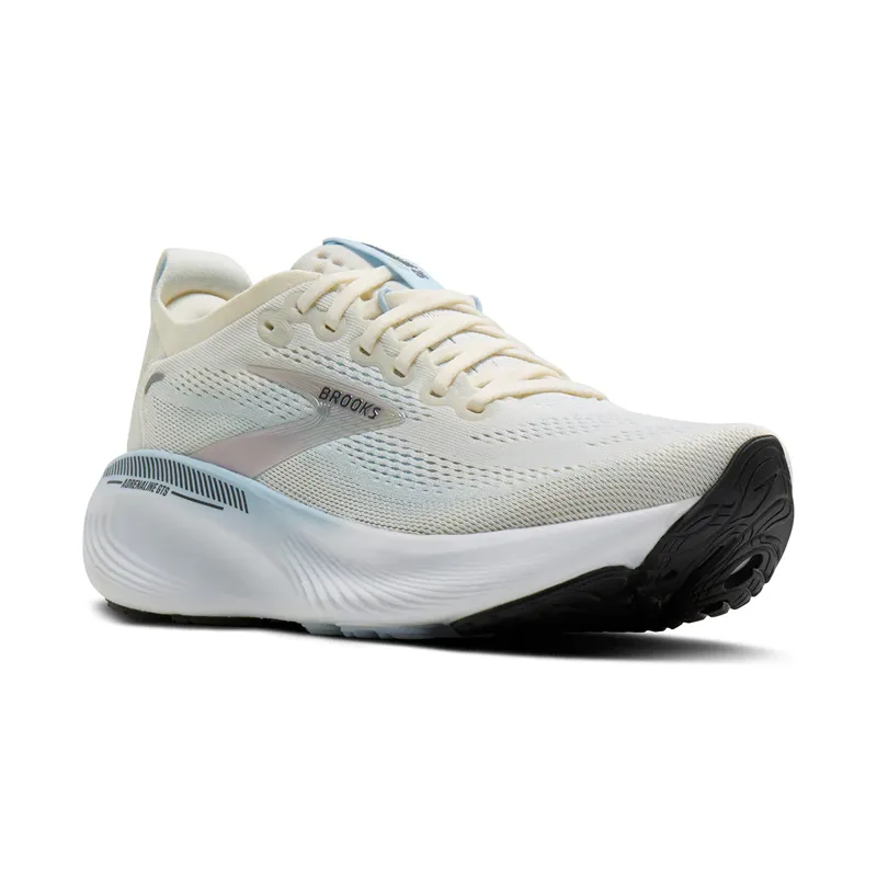 Brooks Women's Adrenaline GTS 25 Star White/Nantucket/Chrome-3