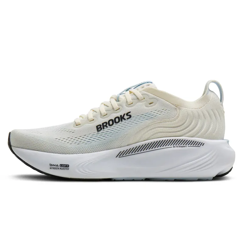 Brooks Women's Adrenaline GTS 25 Star White/Nantucket/Chrome-2