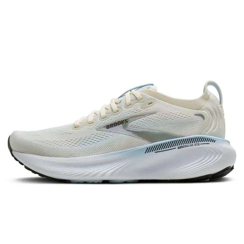 Brooks Women's Adrenaline GTS 25 Star White/Nantucket/Chrome-1