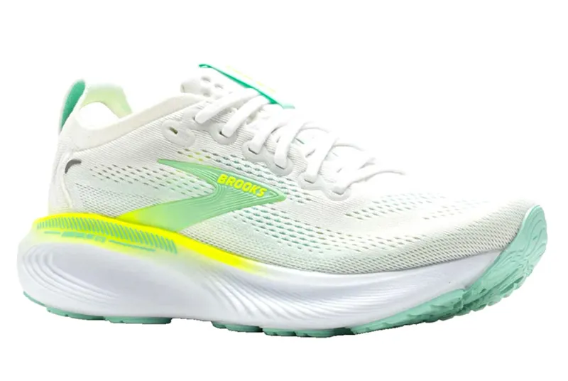 Brooks Women's Adrenaline GTS 25 White/Nightlife/Yucca-2