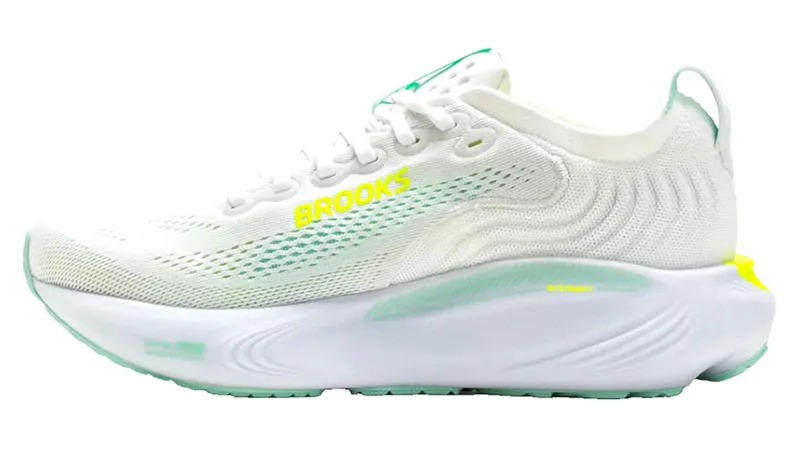 Brooks Women's Adrenaline GTS 25 White/Nightlife/Yucca-1