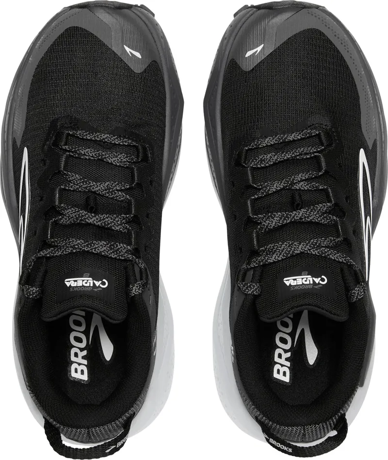 Brooks Women's Caldera 8 Black/Blackened Pearl/White-5