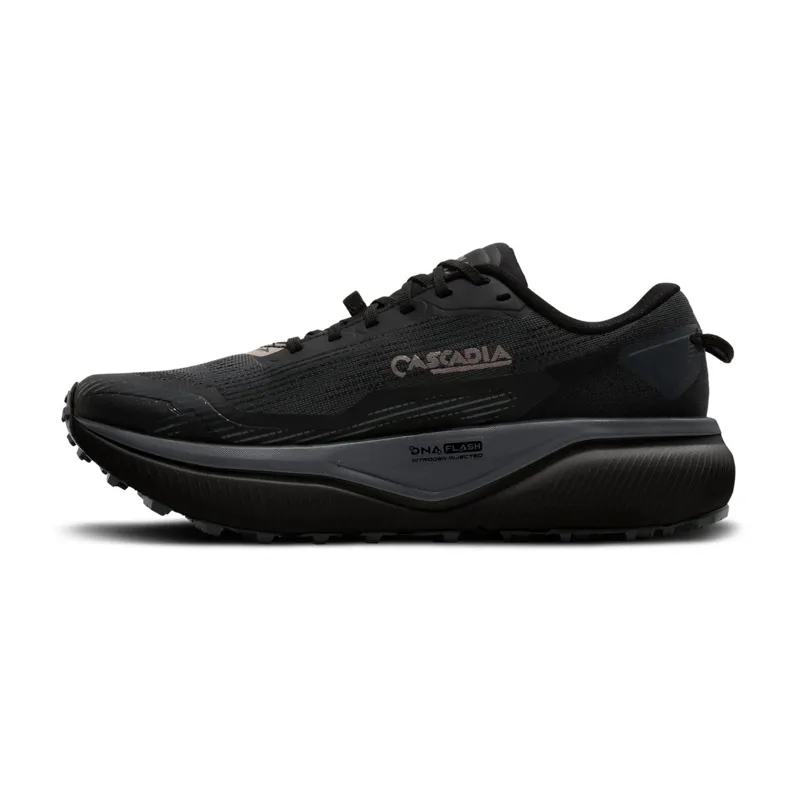 Brooks Women's Cascadia 20 GTX Black/Ebony/Nocturnal-1