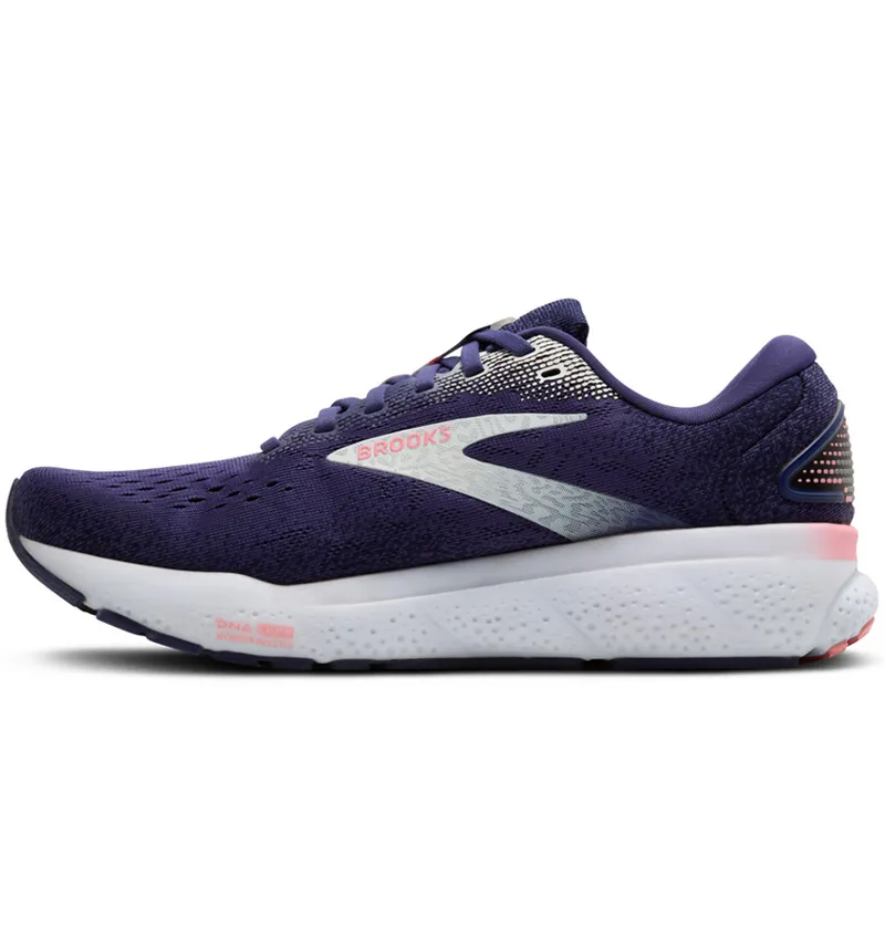 Brooks Women's Ghost 16 Blue Ribbon/Dianthus/Peacoat-1