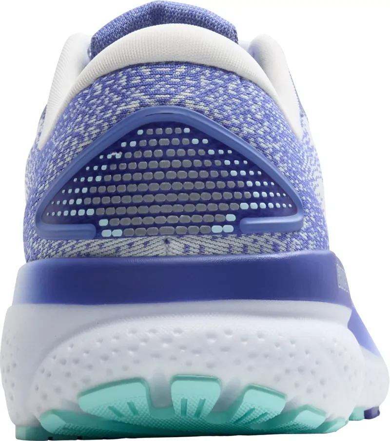 Brooks Women's Ghost 16 White/Amparo Blue/Limpet Shell-4