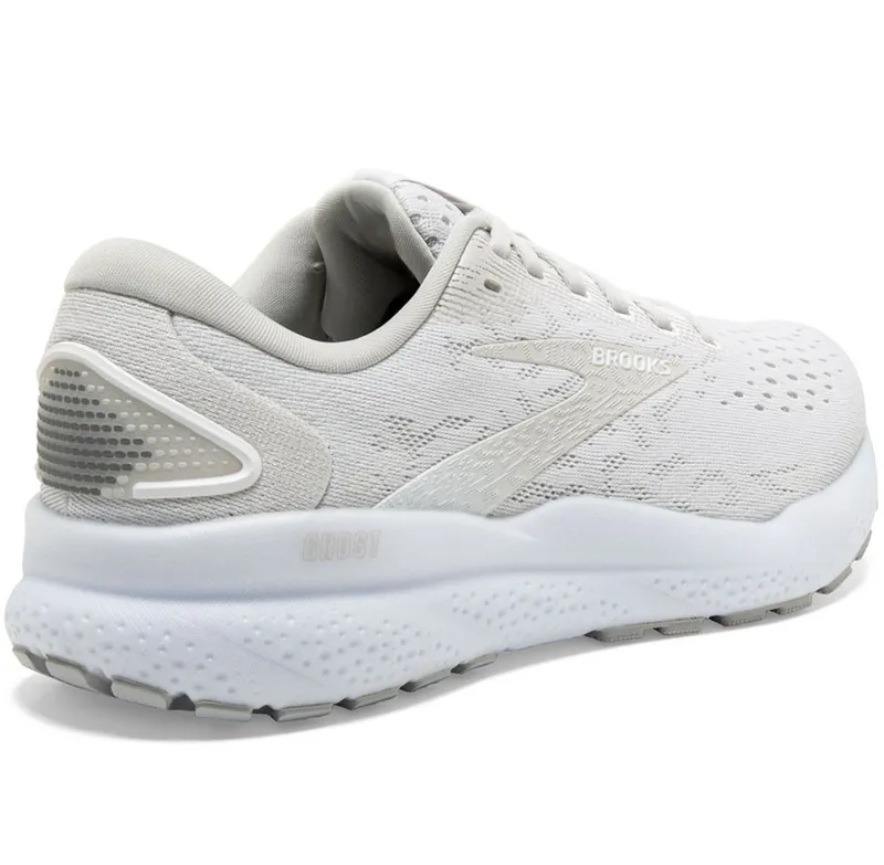 Brooks Women's Ghost 16 White/Grey-3