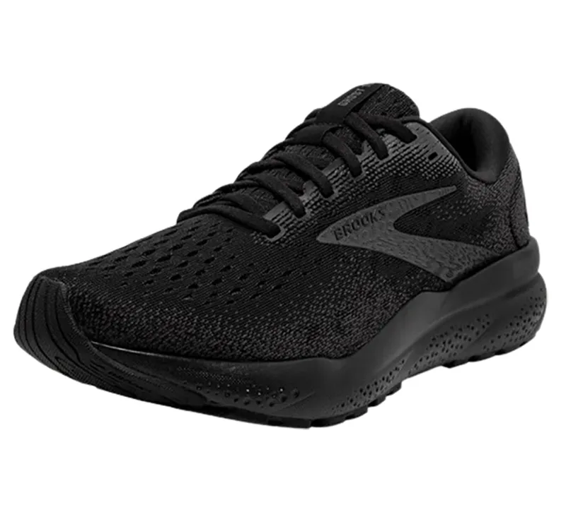Brooks Women's Ghost 16 Running Shoes WIDE Black/Ebony-2