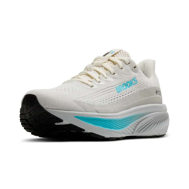 Brooks Women's Ghost 17 GTX Coconut/Oyster/Blue-4