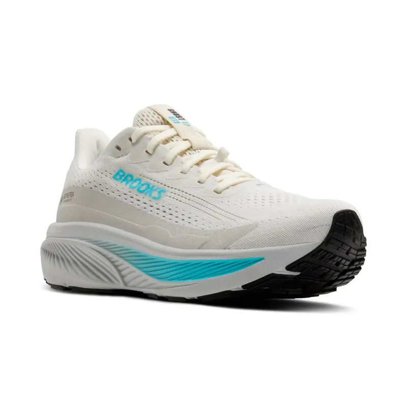 Brooks Women's Ghost 17 GTX Coconut/Oyster/Blue-3
