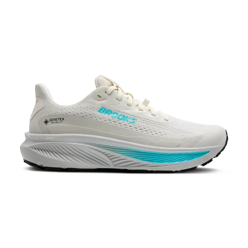 Brooks Women's Ghost 17 GTX Coconut/Oyster/Blue
