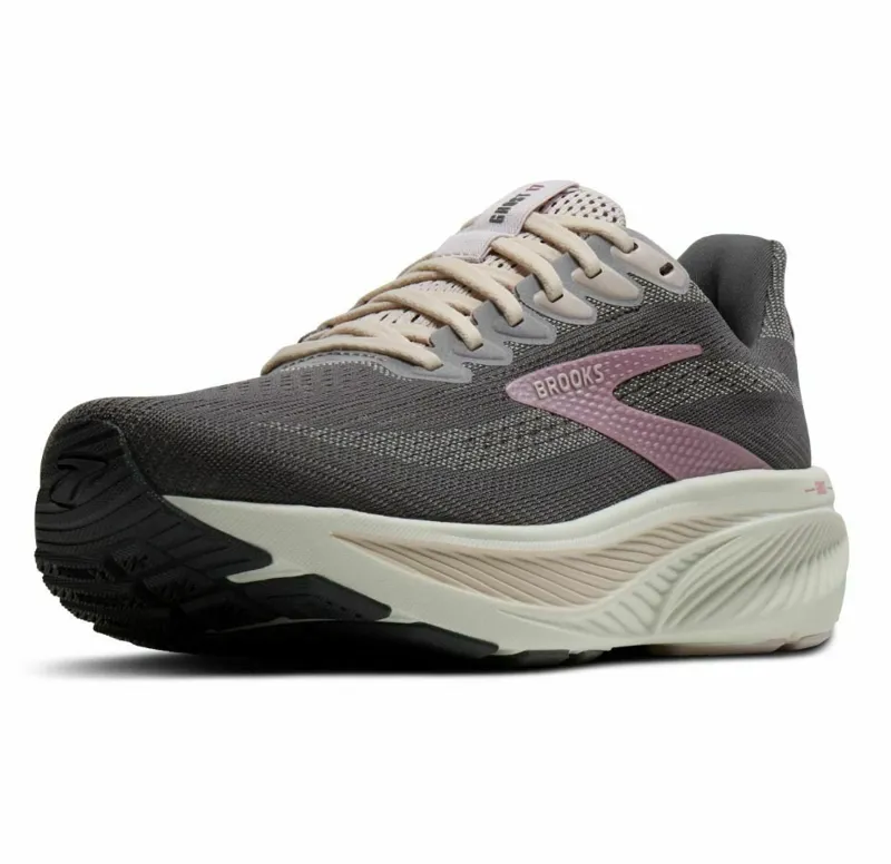 Brooks Women's Ghost 17 Poppy Seed/Pink/Bluewash-3