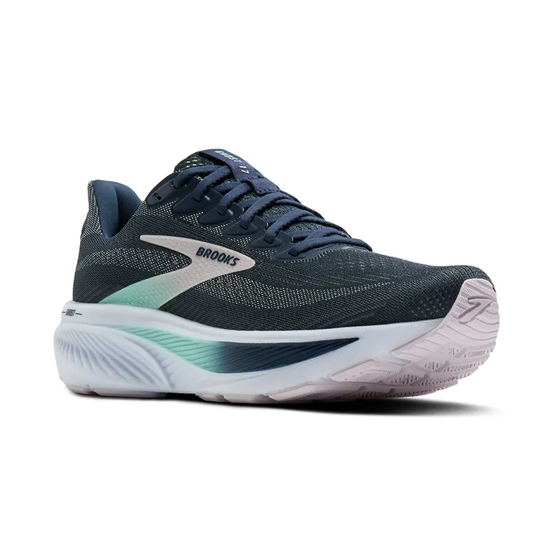 Brooks Women's Ghost 17 Spellbound/Yucca/Pink-3