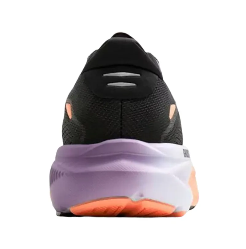 Brooks Women's Ghost 18 Black/Mulled Grape/Peach-4