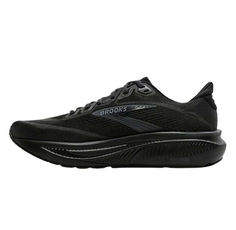 Brooks Women's Ghost 18 Wide Black/Black/Ebony-1