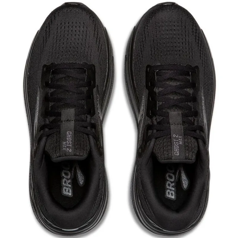 Brooks Women's Ghost Max 2 Black/Black/Ebony-5