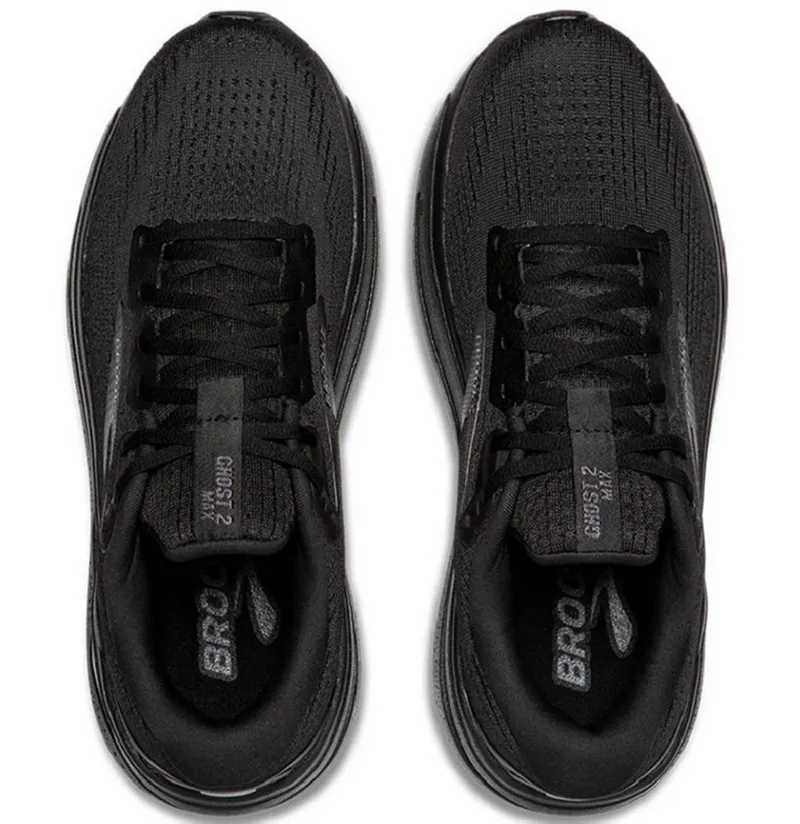 Brooks Women's Ghost Max 2 WIDE Black/Black/Ebony-5