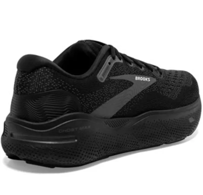 Brooks Women's Ghost Max 2 Black/Black/Ebony-3