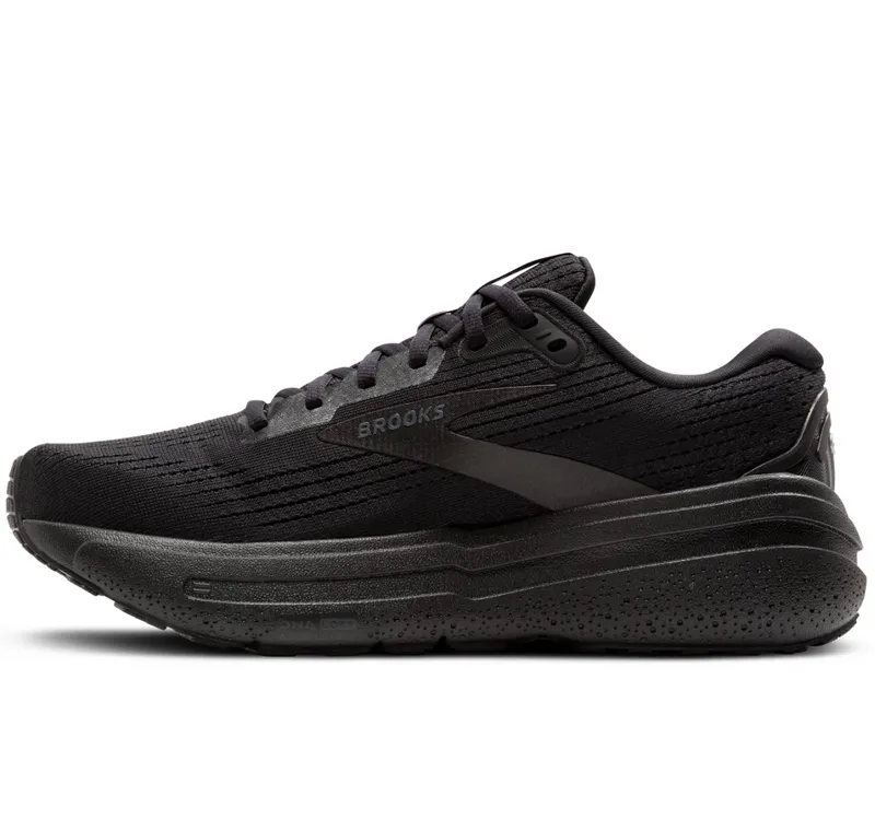 Brooks Women's Ghost Max 2 WIDE Black/Black/Ebony-1