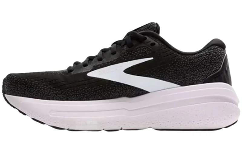 Brooks Women's Ghost Max 2 Black/White/Orchid Ice-1