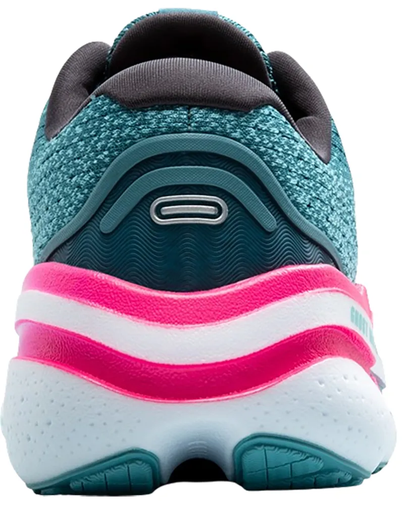 Brooks Women's Ghost Max 2 Storm Blue/Knockout Pink/Aqua-4