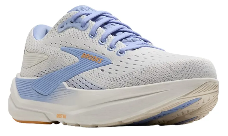 Brooks Women's Ghost Max 3 Coconut/Blue Heron/Orange-3