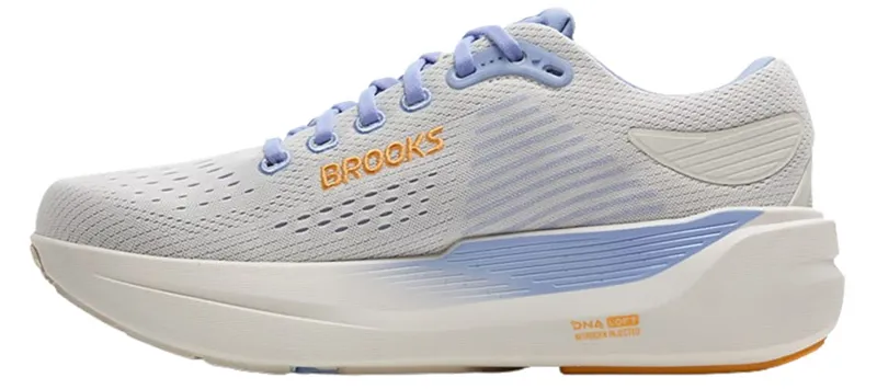 Brooks Women's Ghost Max 3 Coconut/Blue Heron/Orange-2