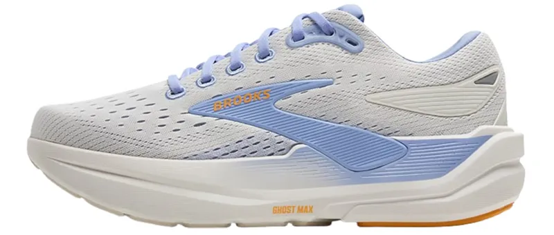Brooks Women's Ghost Max 3 Coconut/Blue Heron/Orange-1