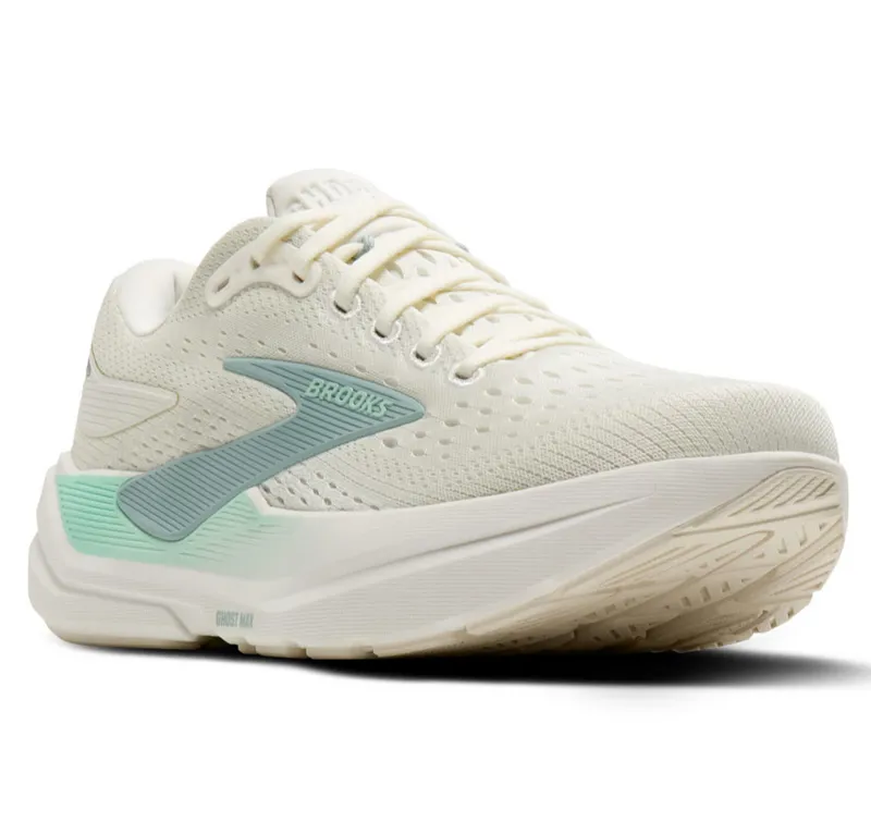 Brooks Women's Ghost Max 3 Coconut/Yucca/Grey Mist-2