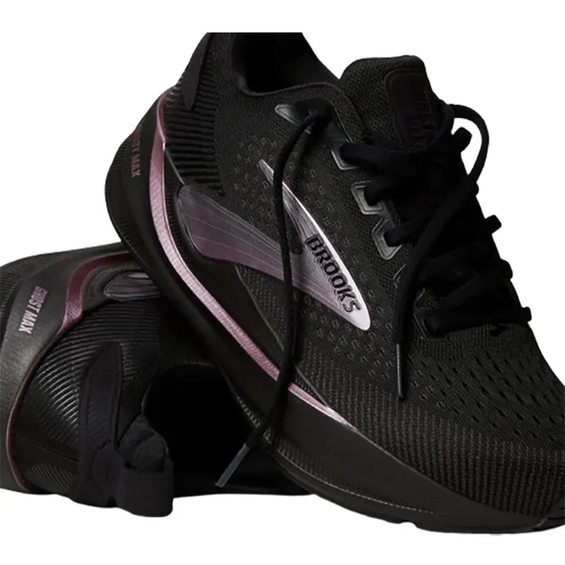 Brooks Women's Ghost Max 4 Black/Black/Rose Gold-3