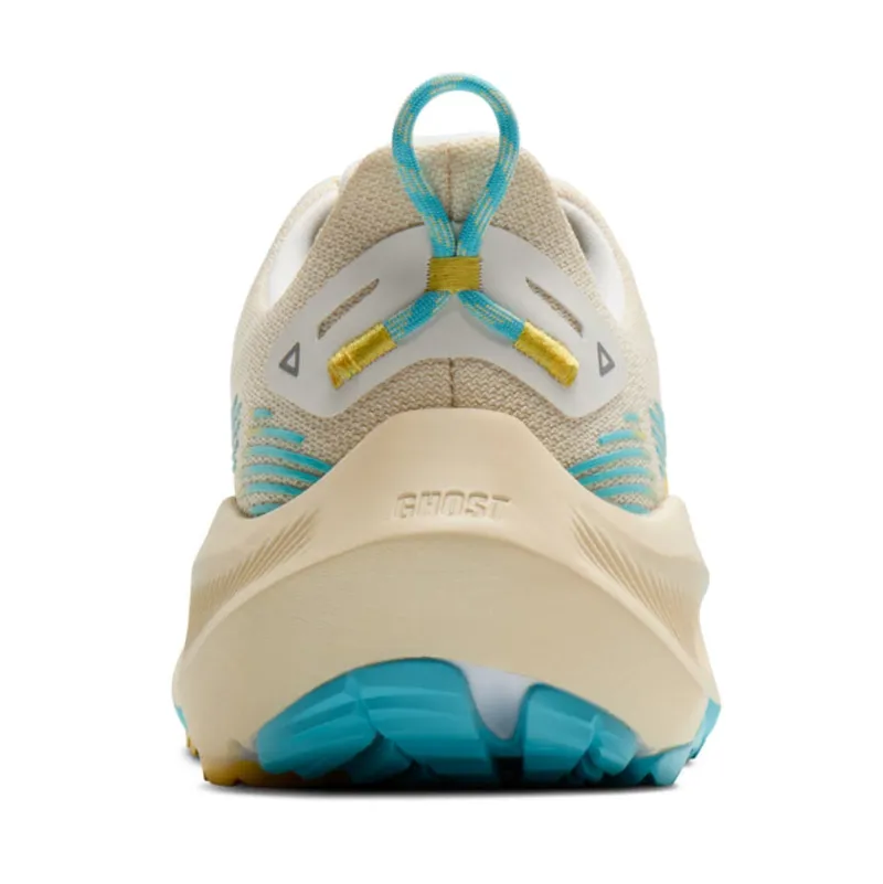 Brooks Women's Ghost Trail Sand/Star White/Golden Hour-6