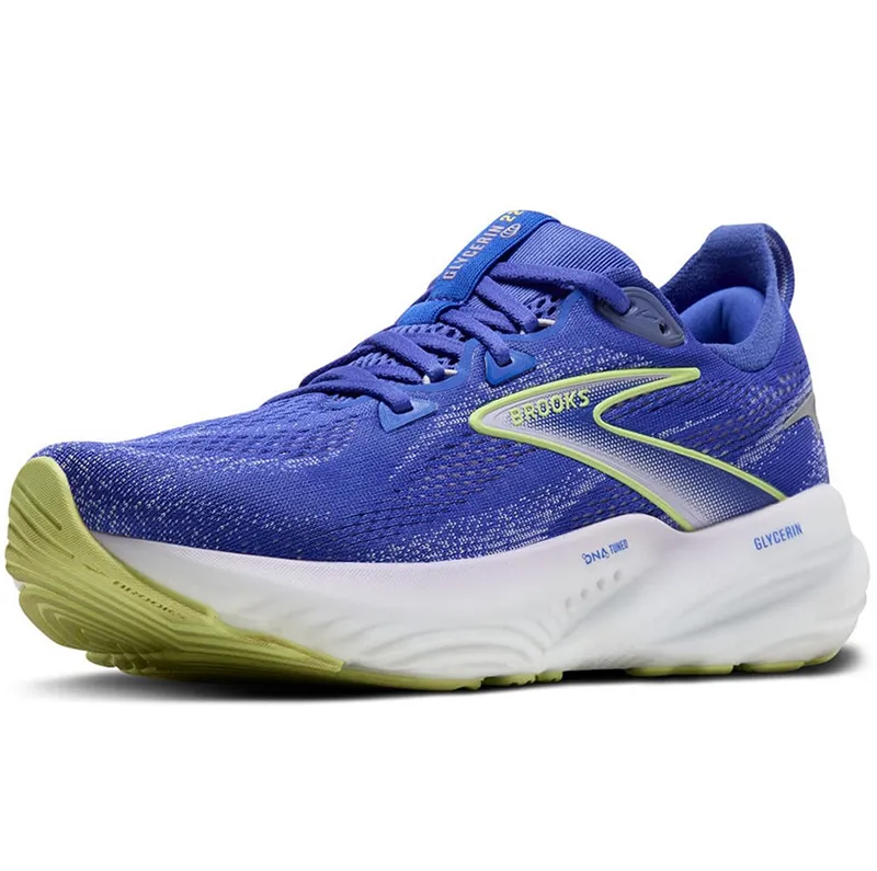 Brooks Women's Glycerin 22 Amparo Blue/Hyper Iris/Yellow-3