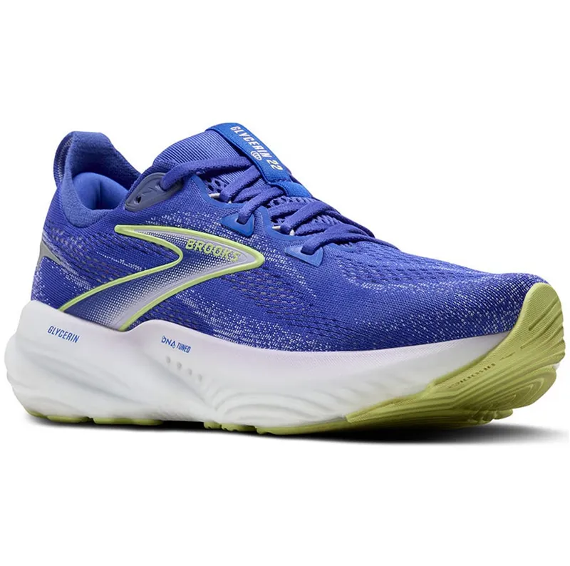 Brooks Women's Glycerin 22 Amparo Blue/Hyper Iris/Yellow-2
