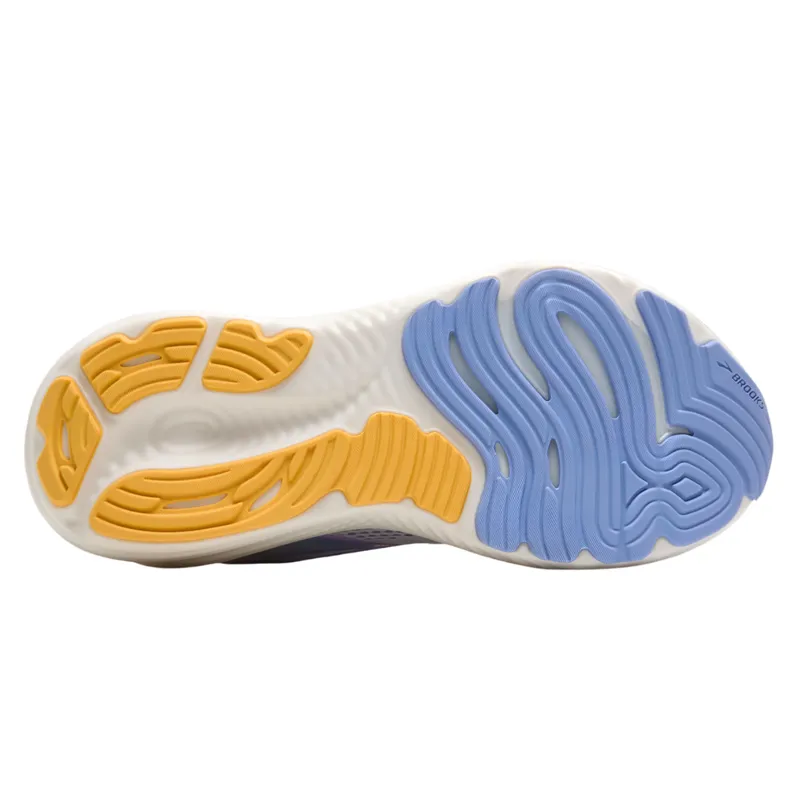 Brooks Women's Glycerin 22 White/Blue Heron/Apricot-7