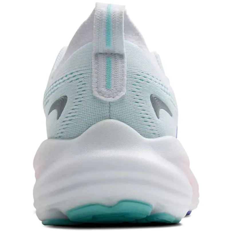 Brooks Women's Glycerin 22 WIDE - White/Limpet Shell/Amparo Blue-4