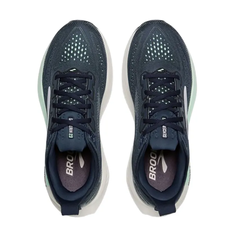 Brooks Women's Glycerin 23 Wide Spellbound/Yucca/Pink-4