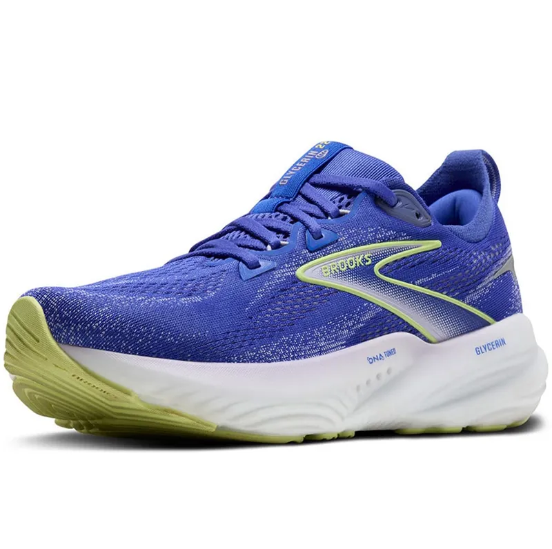 Brooks Women's Glycerin GTS 22 Amparo Blue/Hyper Iris/Yellow-3