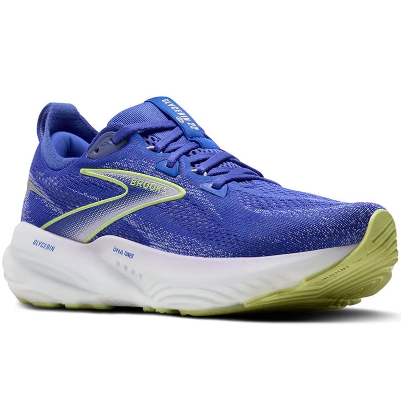 Brooks Women's Glycerin GTS 22 Amparo Blue/Hyper Iris/Yellow-2