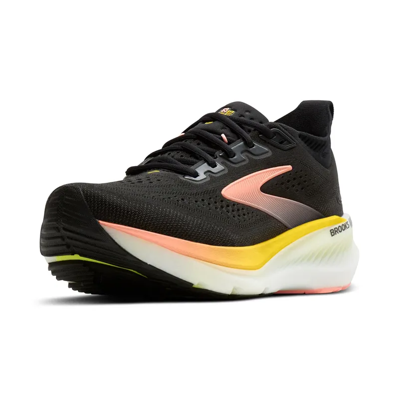Brooks Women's Glycerin GTS 23 Black/Peach/Nightlife-4