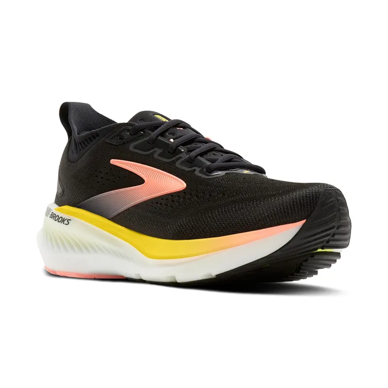 Brooks Women's Glycerin GTS 23 Black/Peach/Nightlife-3