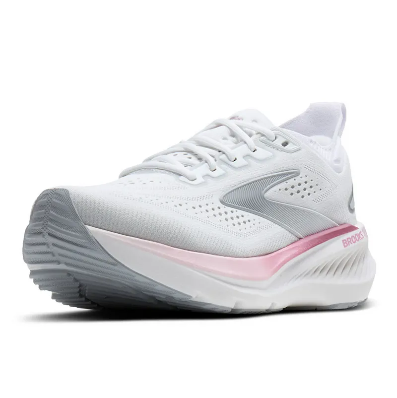 Brooks Women's Glycerin GTS 23 White/Harbor Mist/Metallic-4