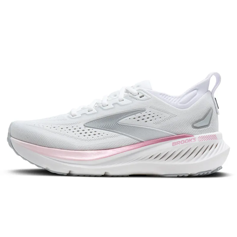 Brooks Women's Glycerin GTS 23 White/Harbor Mist/Metallic-1
