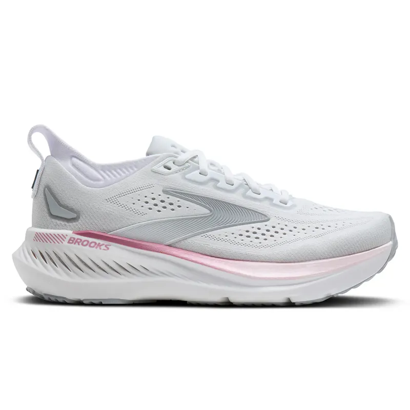 Brooks Women's Glycerin GTS 23 White/Harbor Mist/Metallic