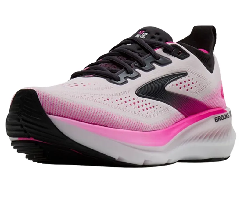 Brooks Women's Glycerin 23 White/Phantom/Cyber Pink-3