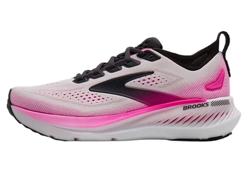Brooks Women's Glycerin GTS 23 White/Phantom/Cyber Pink-1