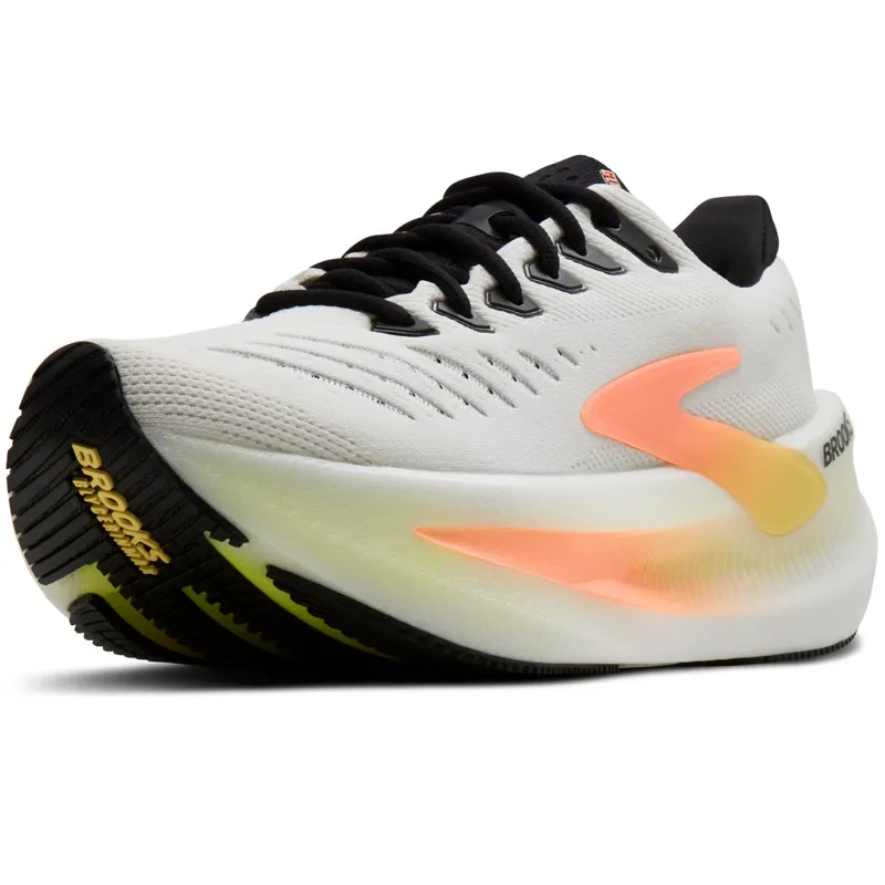 Brooks Women's Glycerin Max 2 White/Cyber Yellow/Nightlife-3