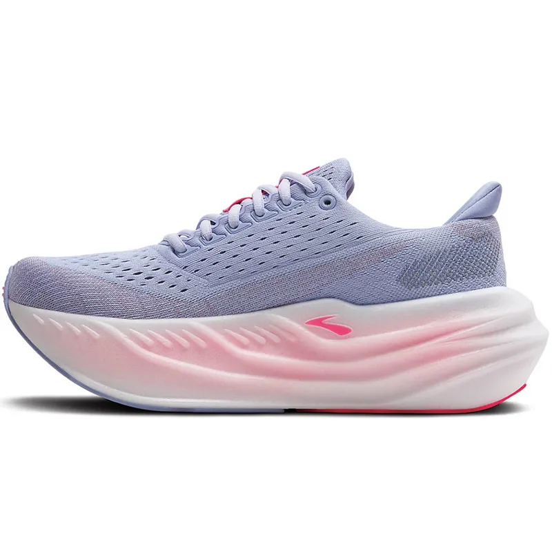 Brooks Women's Glycerin Max Blue Heron/Diva Pink/White-1