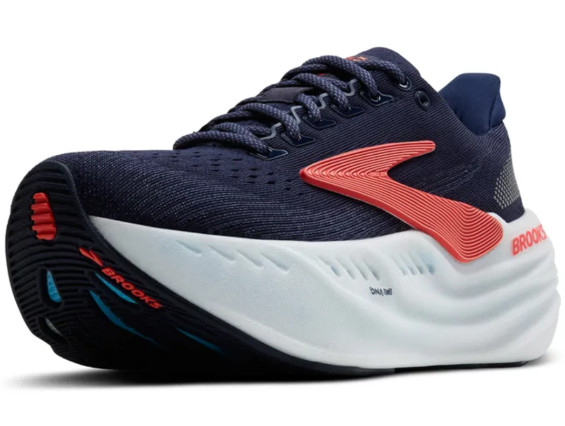 Brooks Women's Glycerin Max Peacoat/Blue Ribbon/Hot Coral-3