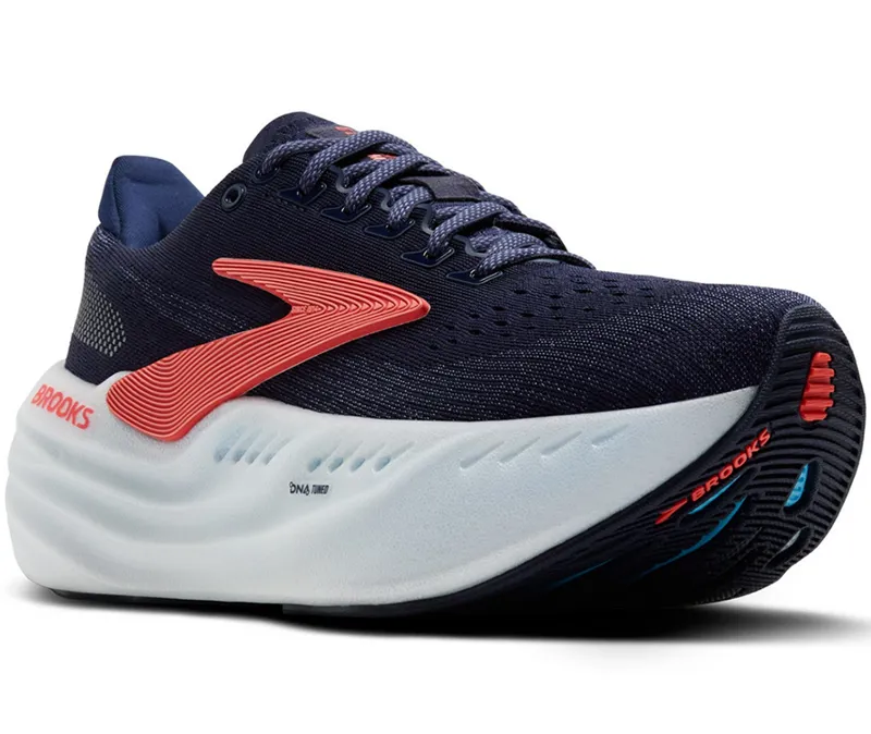 Brooks Women's Glycerin Max Peacoat/Blue Ribbon/Hot Coral-2